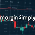 The image shows a simplified chart illustrating Margin Forex trading concepts, explained simply.