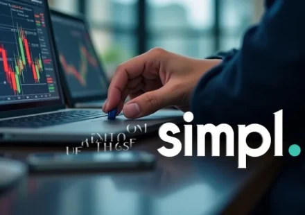 The image shows a simplified diagram illustrating how Forex margin trading works to explain it simply.