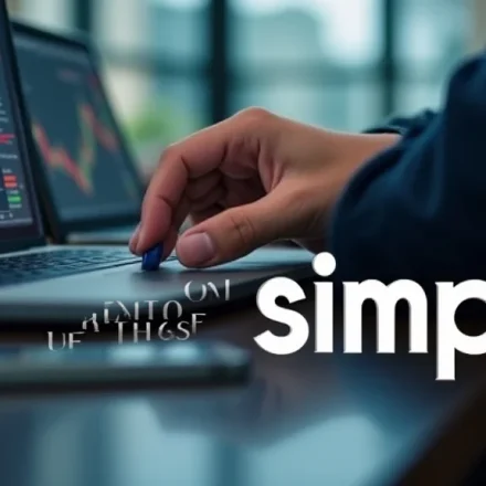 The image shows a simplified diagram illustrating how Forex margin trading works to explain it simply.