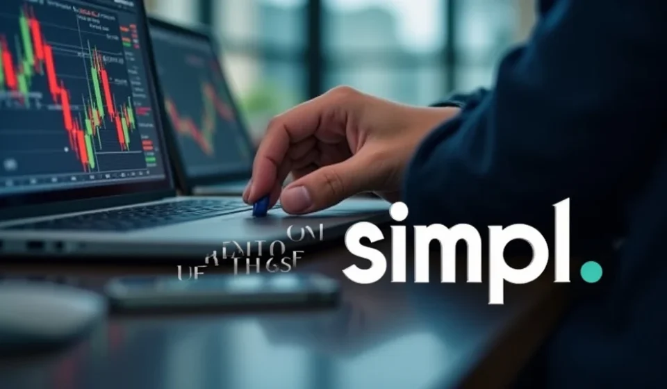 The image shows a simplified diagram illustrating how Forex margin trading works to explain it simply.